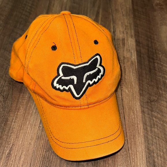 Fox Racing Logo Orange Hat - Picture 1 of 3